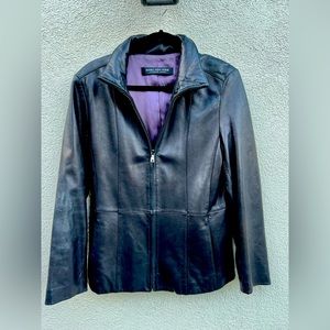 Marc New York Size Large Leather Jacket